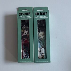 Spy x Family Key Chain Wrist Strap Bundle